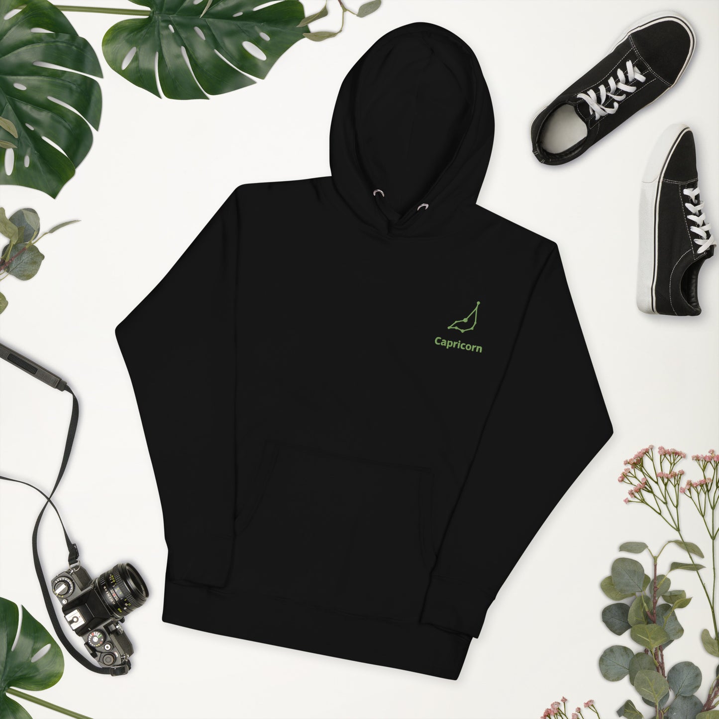 Capricorn Constellation Hoodie - Skinny Fit