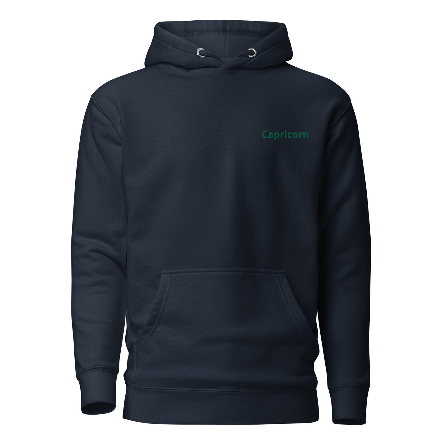 Capricorn Embroidered Hoodie - Skinny Fit