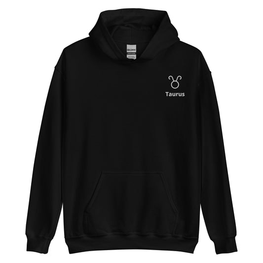 Taurus Hoodie - Left Embroidered