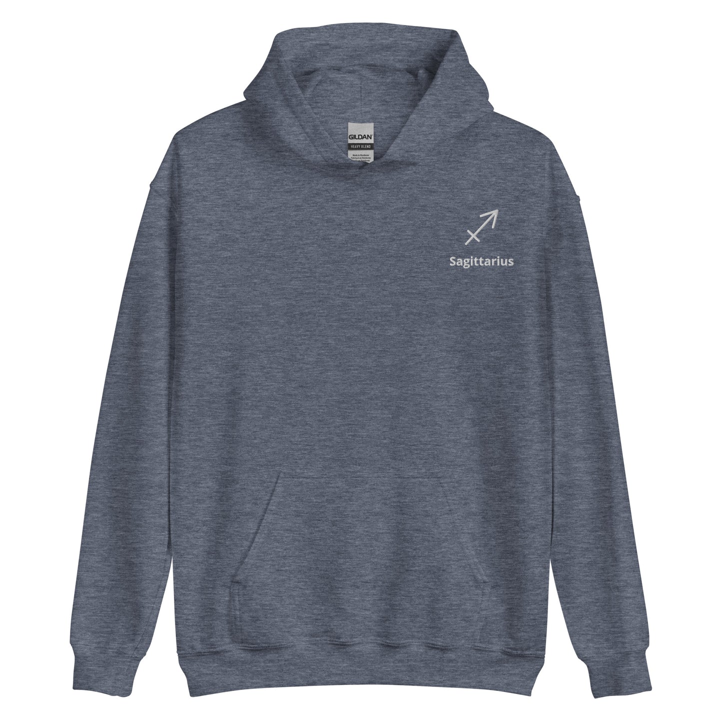 Sagittarius Hoodie - Left Embroidered