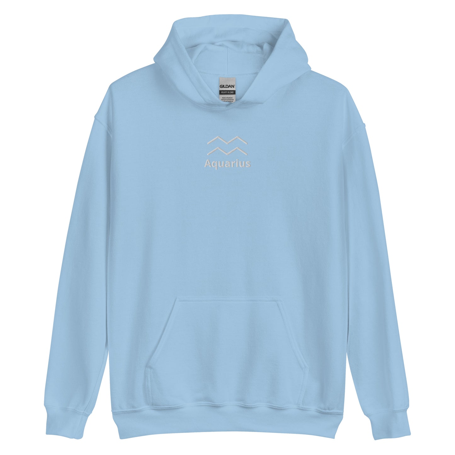 Aquarius Hoodie - Centered Embroidery