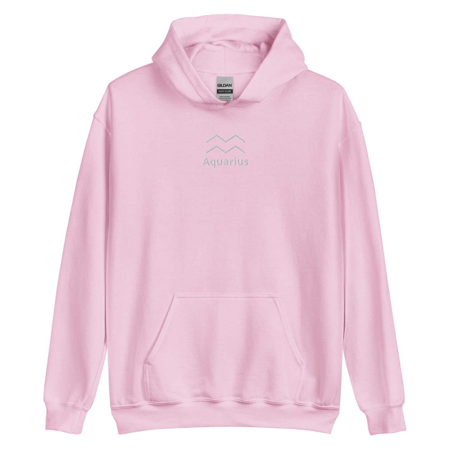 Aquarius Hoodie - Centered Embroidery