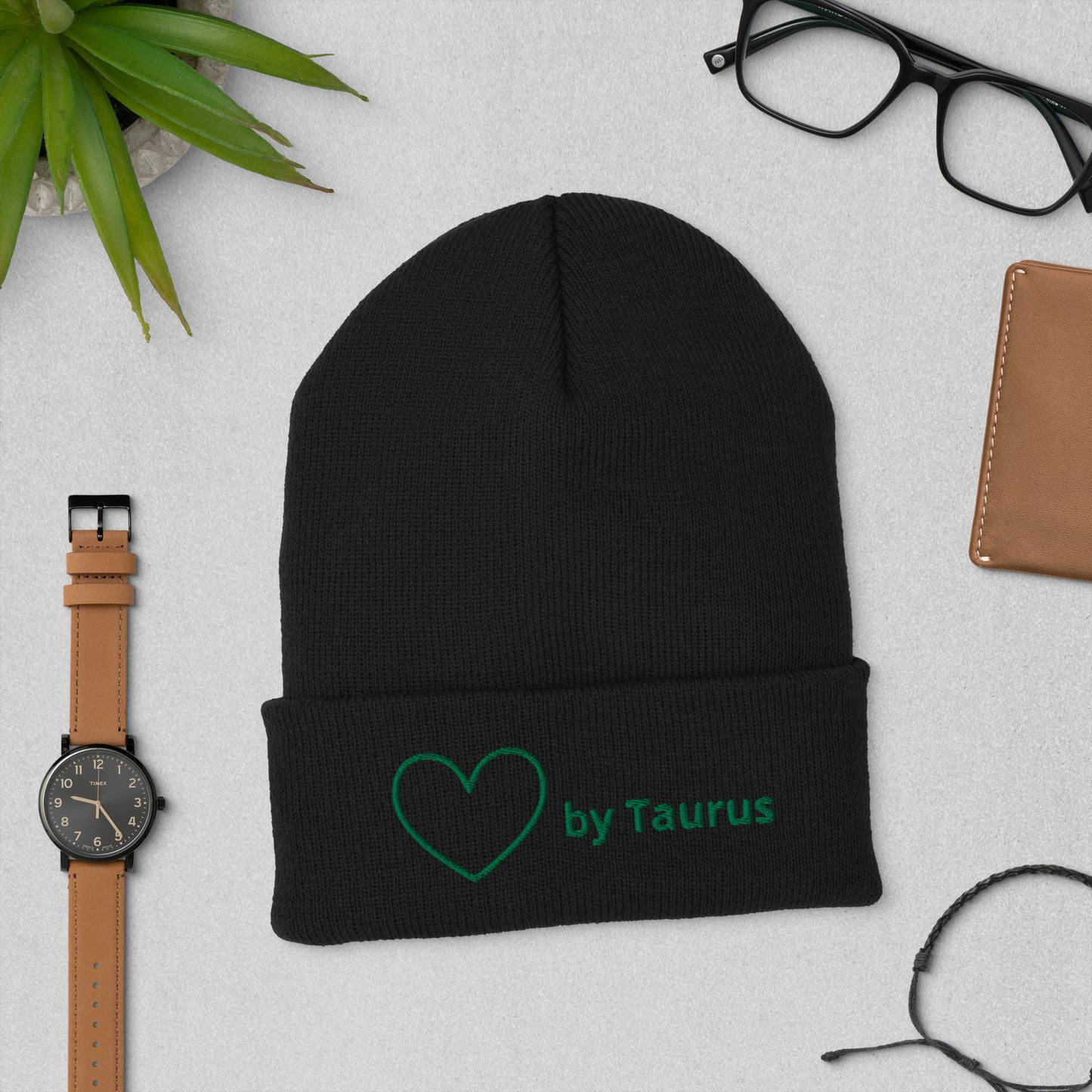 Loved by Taurus - Cuffed Beanie