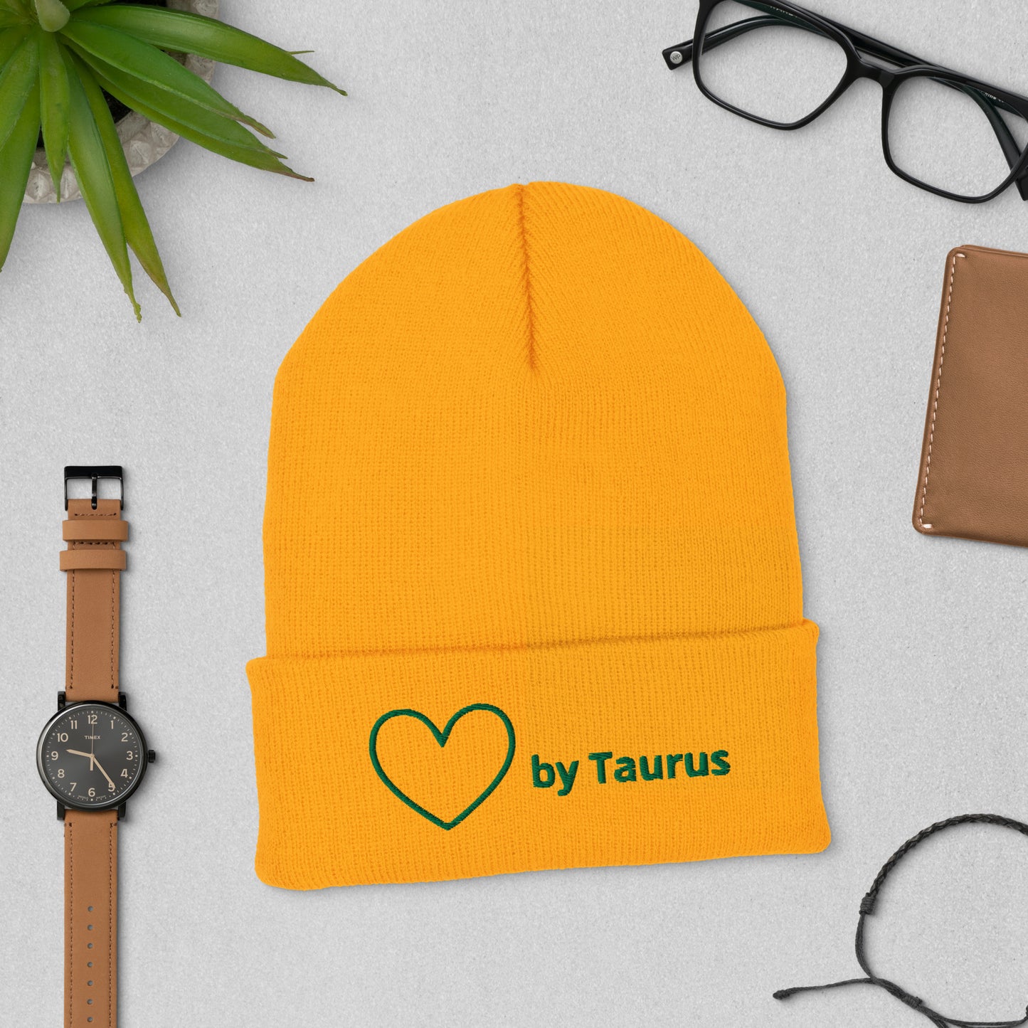 Loved by Taurus - Cuffed Beanie