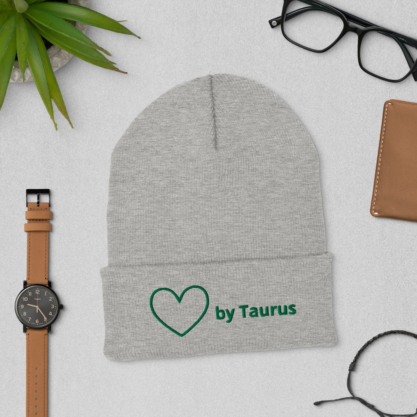 Loved by Taurus - Cuffed Beanie