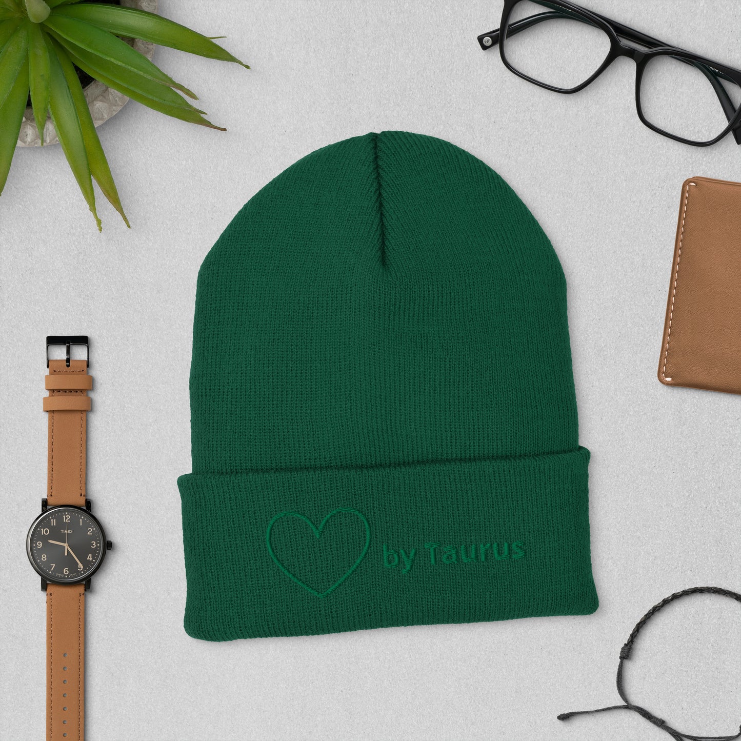 Loved by Taurus - Cuffed Beanie