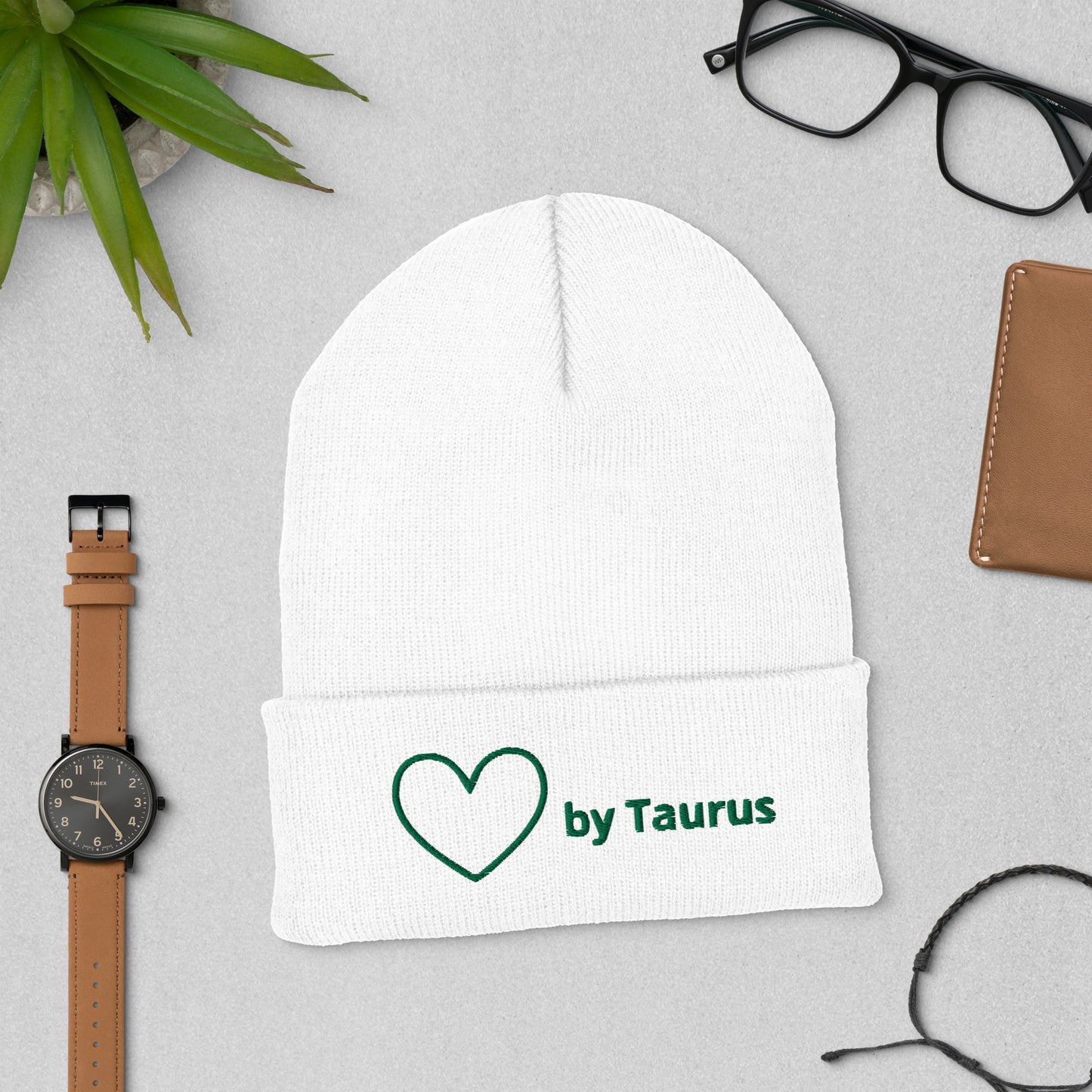 Loved by Taurus - Cuffed Beanie