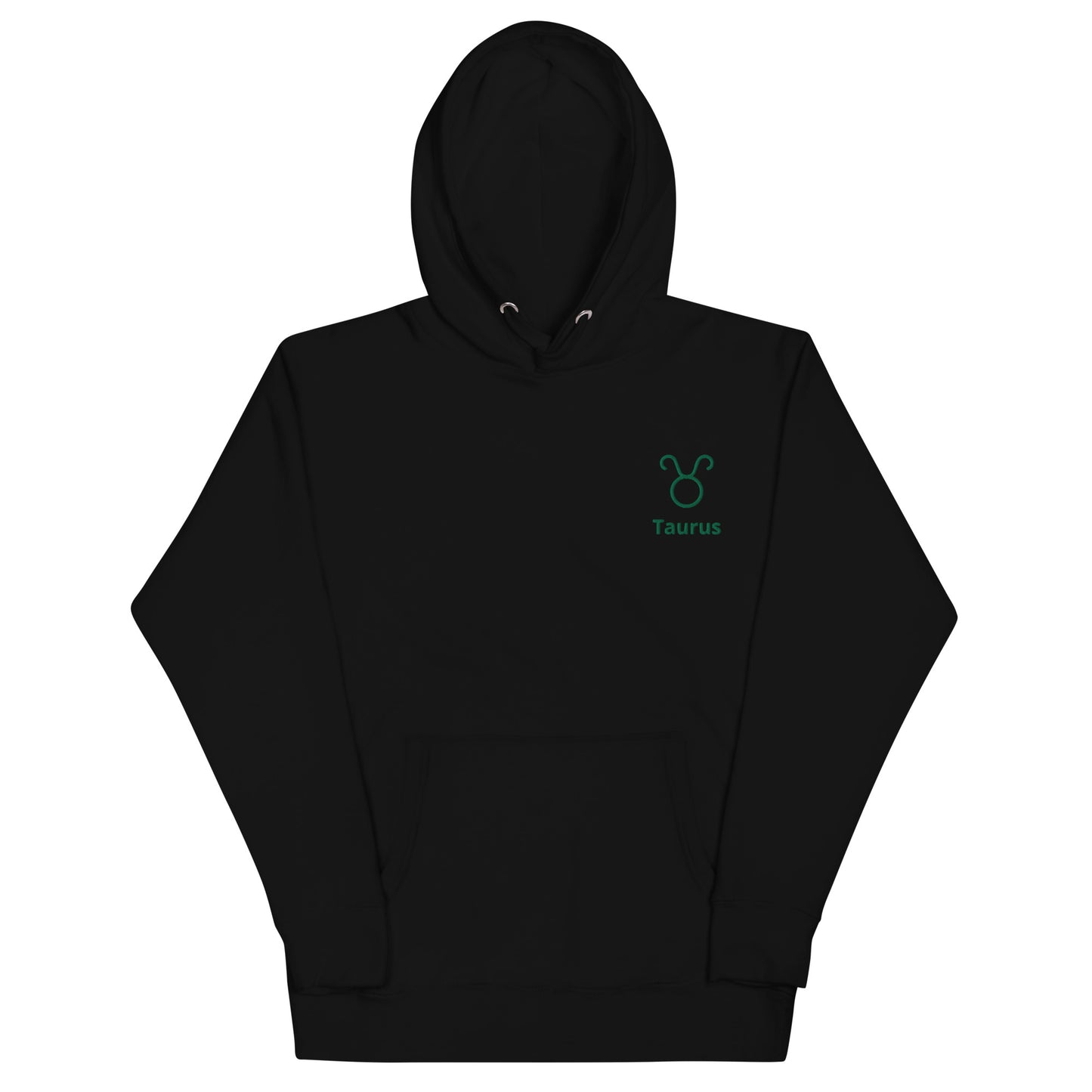 Taurus Symbol Embroidered Hoodie