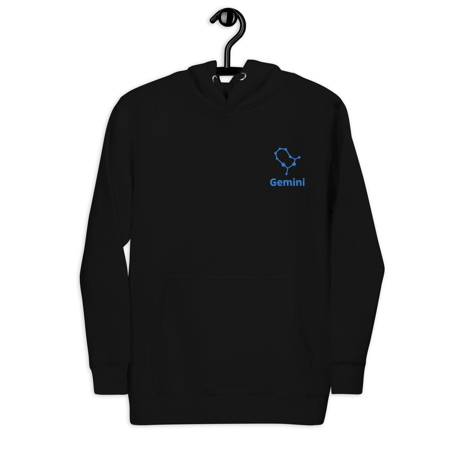 Gemini Constellation Embroidered Hoodie