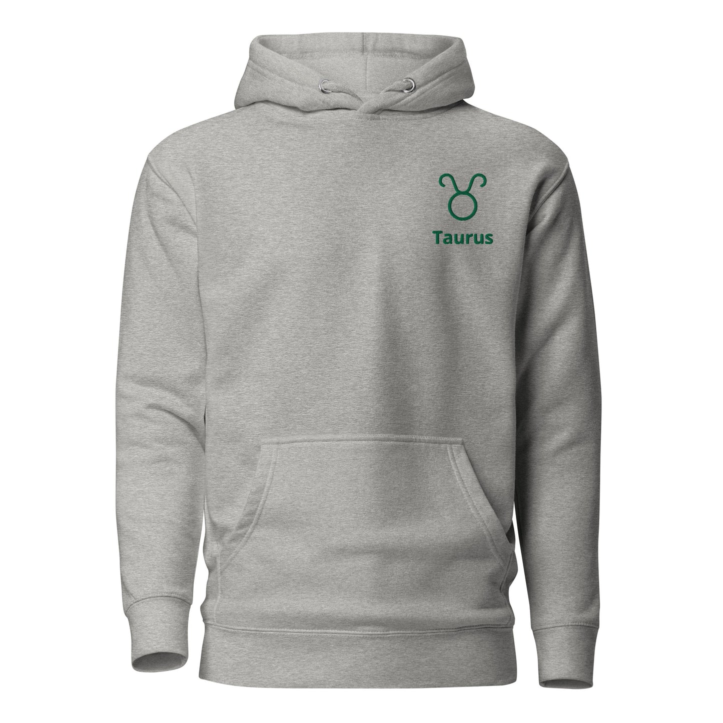 Taurus Symbol Embroidered Hoodie