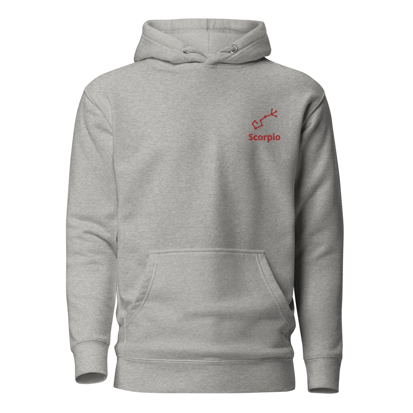 Scorpio Constellation Embroidered Hoodie