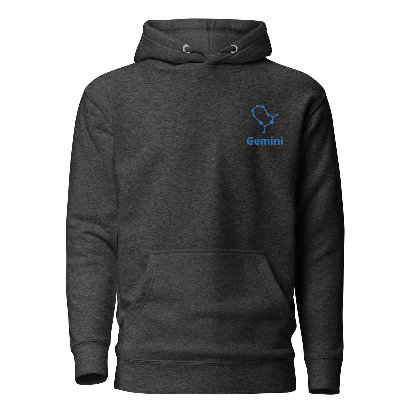 Gemini Constellation Embroidered Hoodie