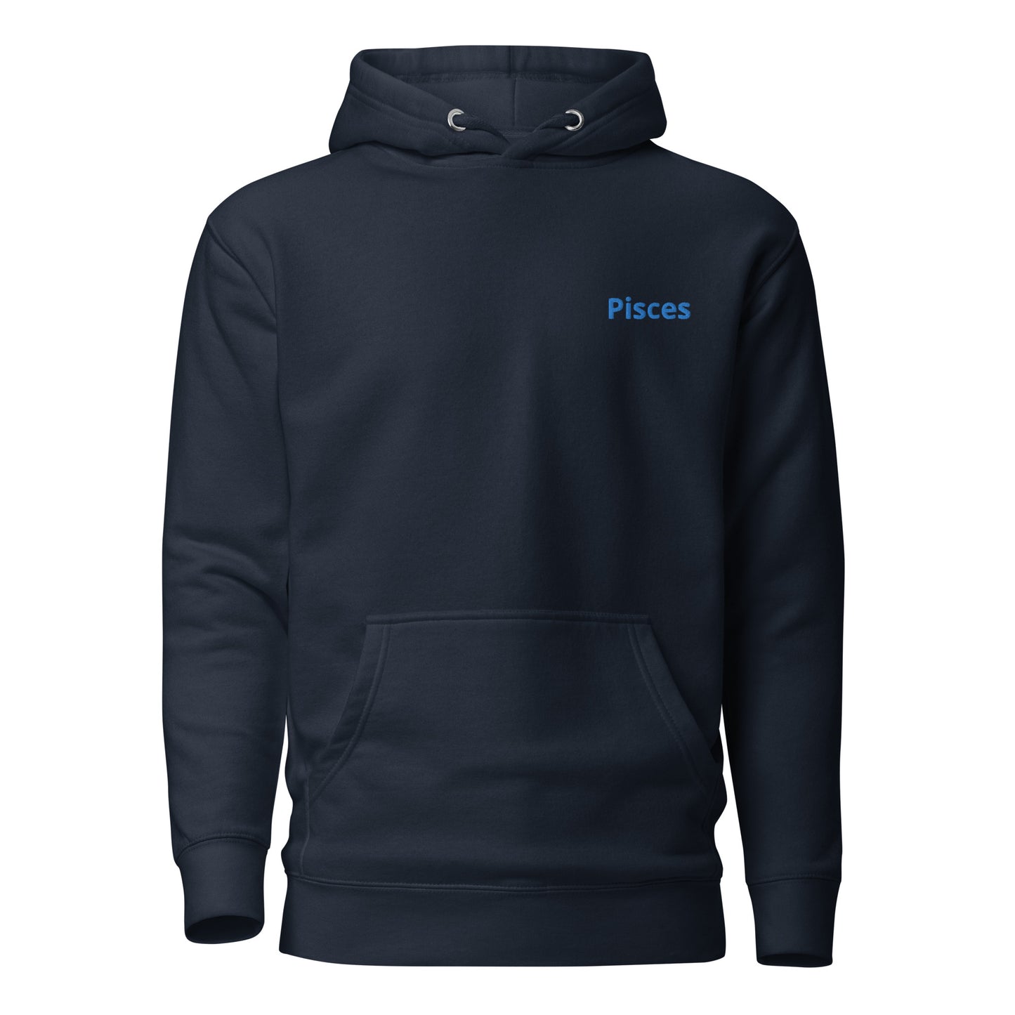 Pisces Embroidered Hoodie - Skinny Fit