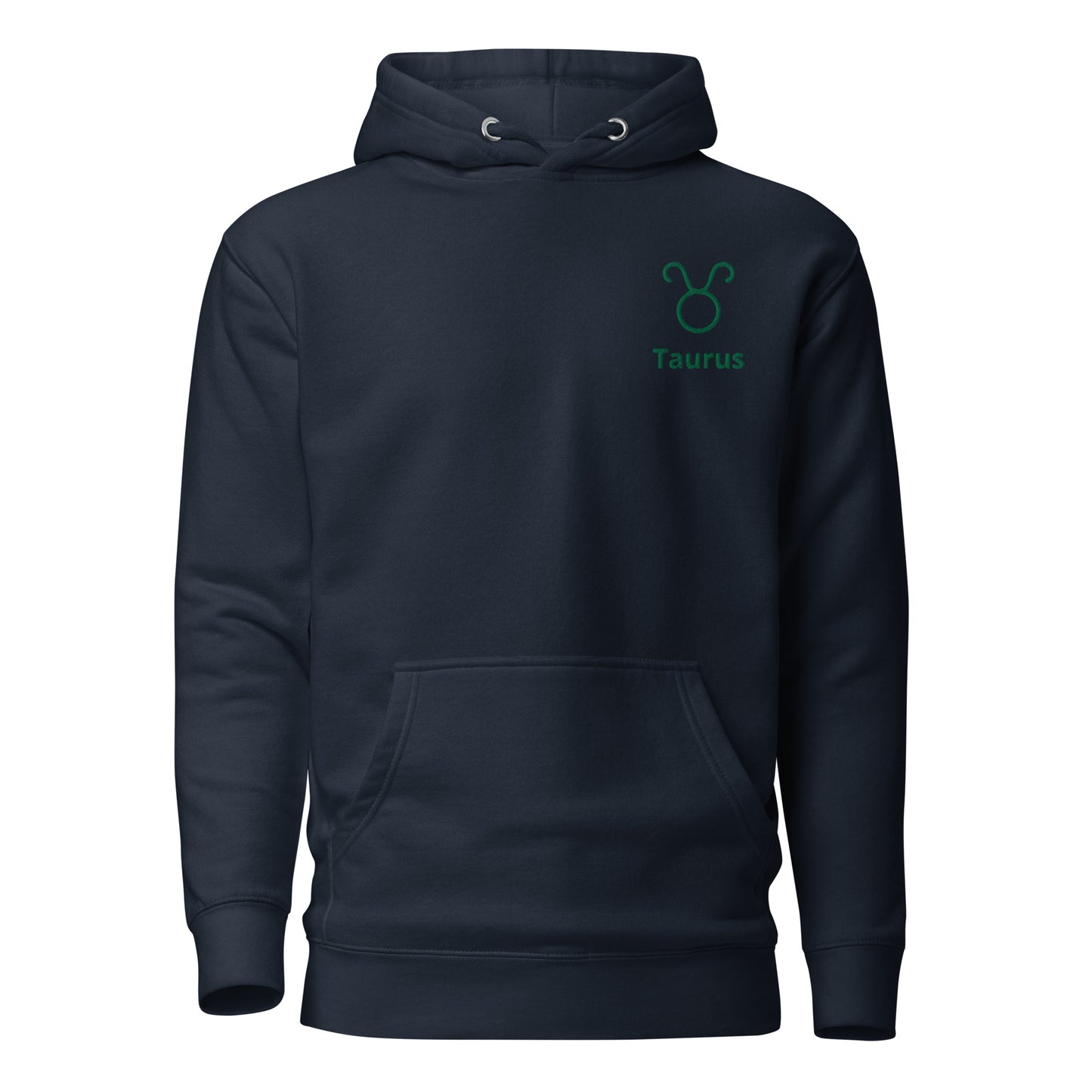 Taurus Symbol Embroidered Hoodie