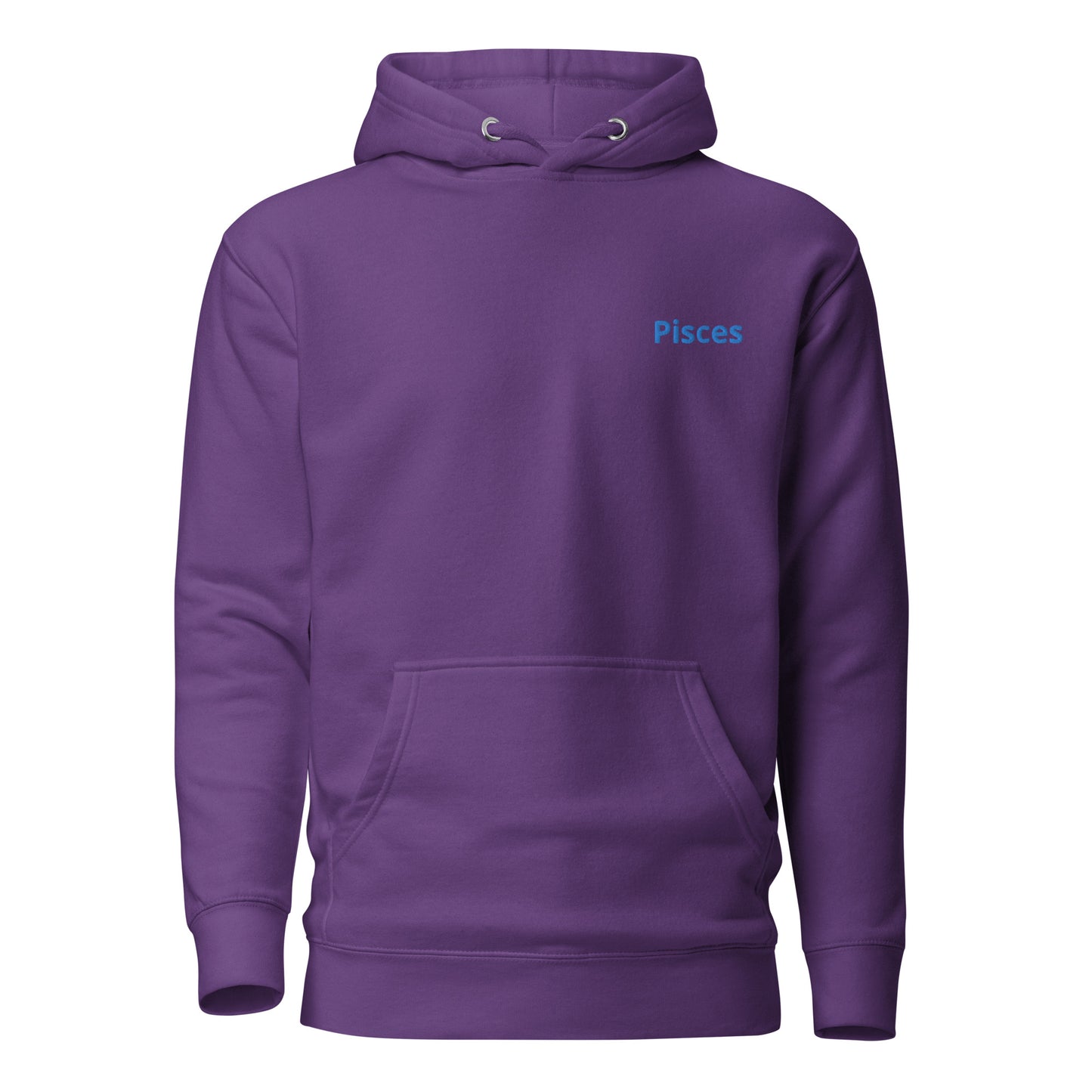 Pisces Embroidered Hoodie - Skinny Fit