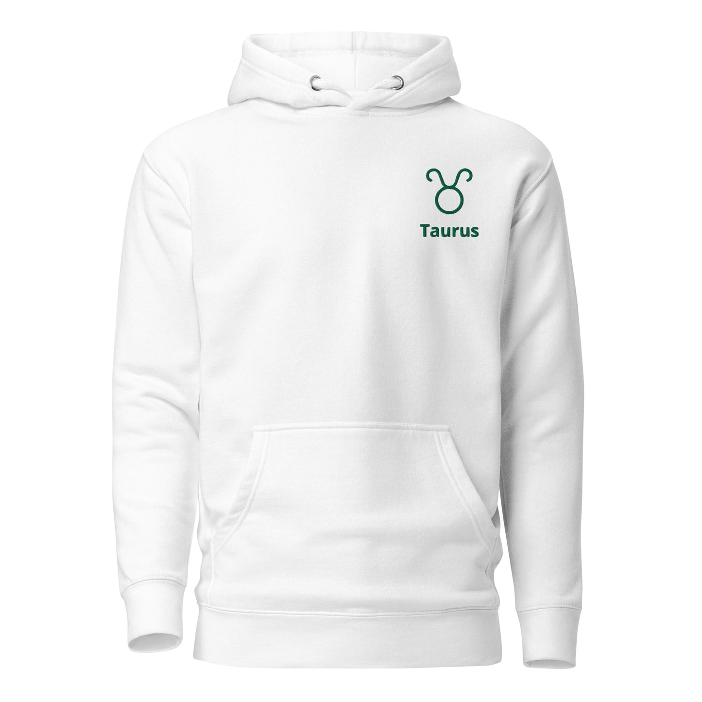 Taurus Symbol Embroidered Hoodie