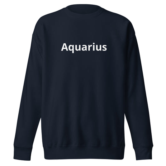 Aquarius Unisex Crewneck Sweatshirt